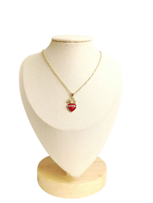 Collar dije sagrado corazón