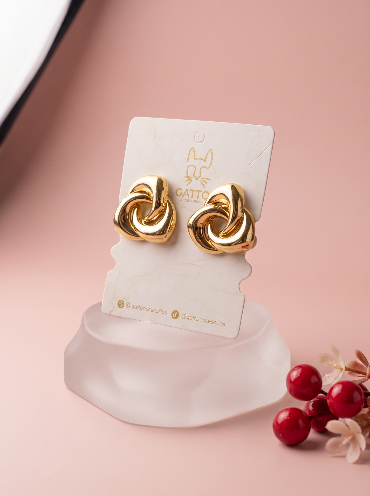 Maxi aretes melcocha